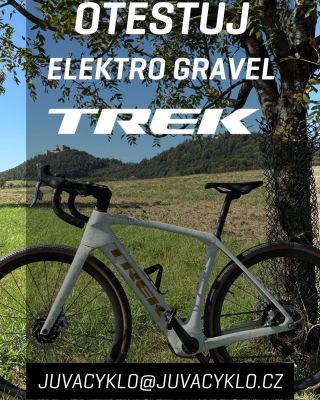 👉 Chceš vědět, jak jezdí TREK elektro gravel? U nás máš možnost! Testovací kolo vel. 54 je připravené – rezervuj si termín...